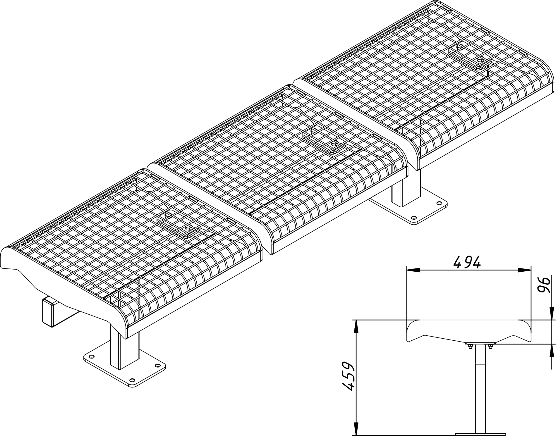 Лавка Basket original