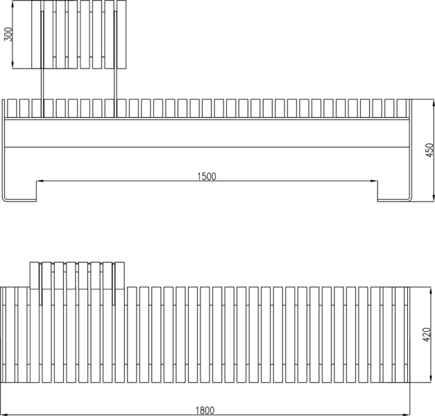 Лавка Parametric solo